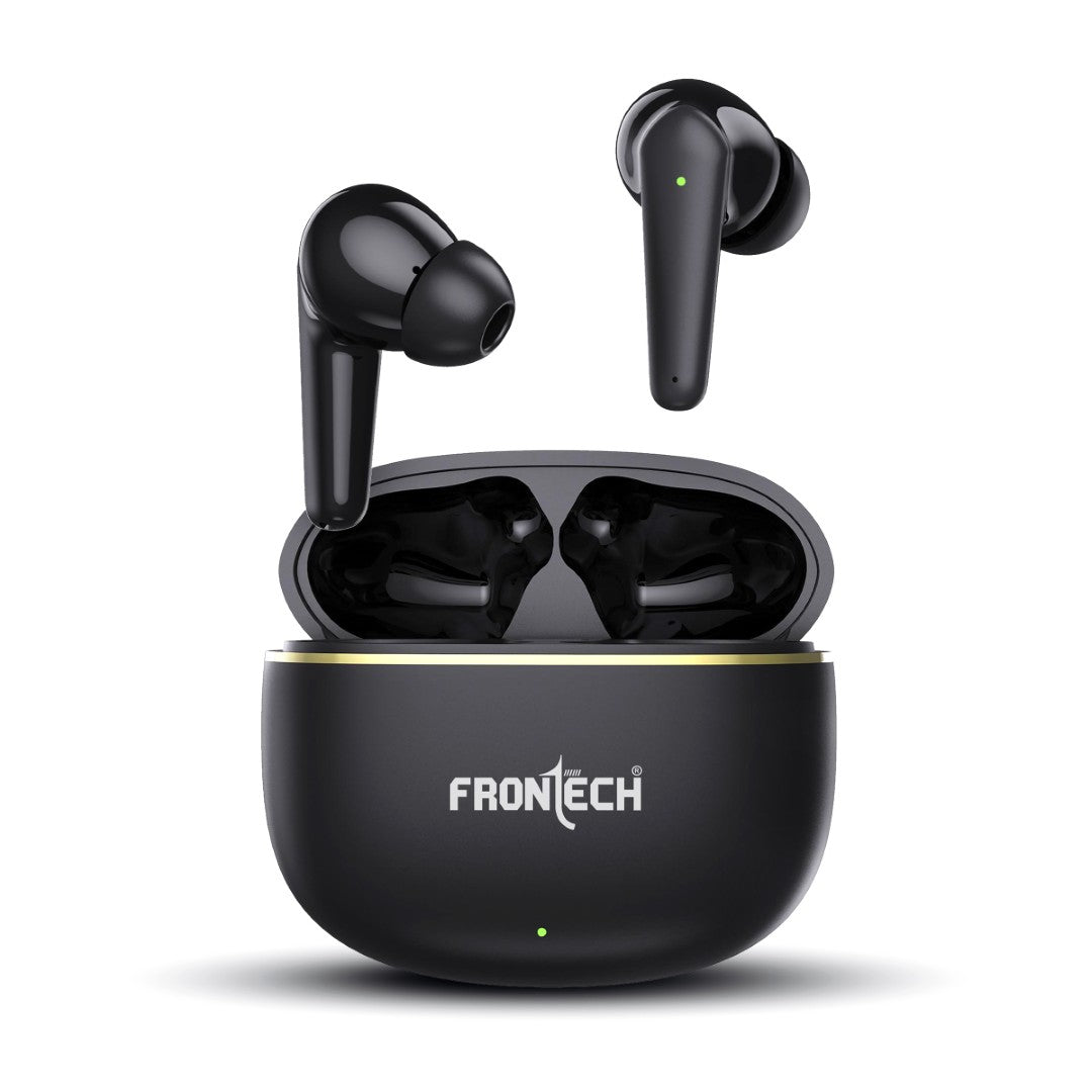 Frontech Wireless Earphone | Deep Bass, 35 Hrs Playtime, Bluetooth 5.3, Touch Control (EF-0063) Frontech Wireless Earphone | Deep Bass, 35 Hrs Playtime, Bluetooth 5.3, Touch Control (EF-0063)